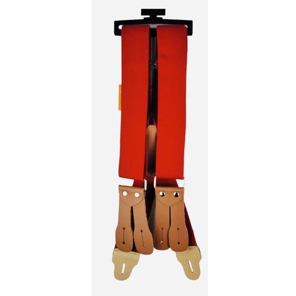 Carhartt Suspenders With Buttons 2” Red NEW - Picture 3 of 9